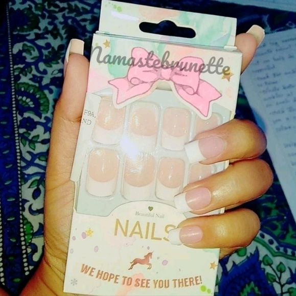 2/$16 French Manicure Press On Nails - Picture 9 of 16